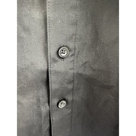 Newberry Shirt Boys Size 8 Black Cotton Button Down Casual - Picture 2 of 6